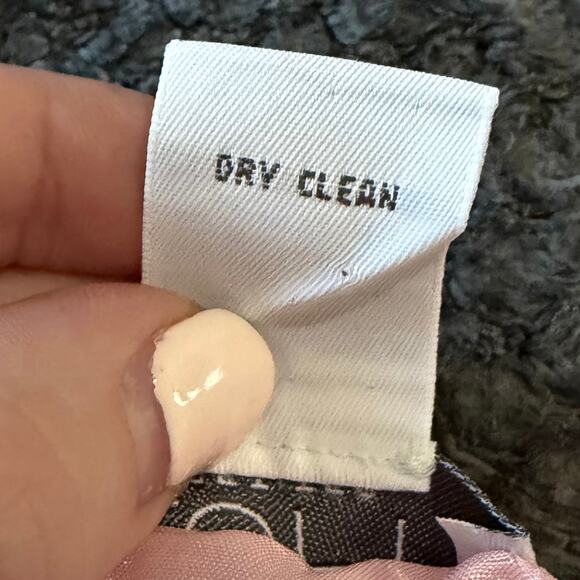 Ann Taylor Loft Silk Blend Midi Skirt 8P Pink Floral Ruffle Feminine Flirty - Picture 8 of 8